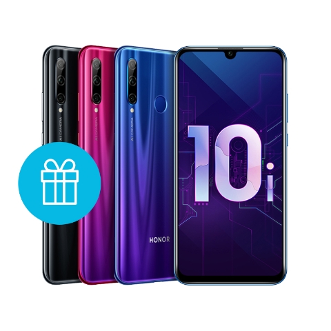 Honor 10i Мерцающий синий