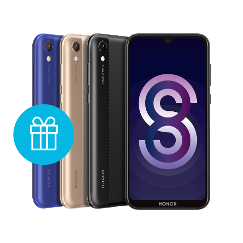 Honor 8S Черный