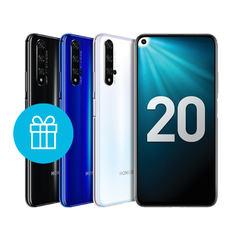 HONOR 20 Полночный черный